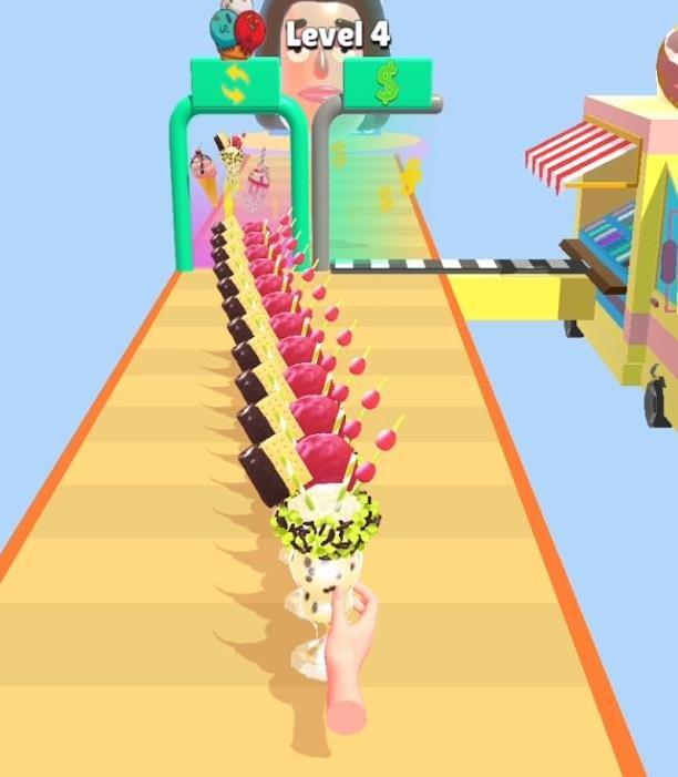 冰淇淋堆 冰淇淋堆