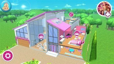 芭比公主梦幻房间