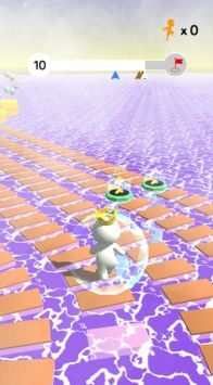 水上奔跑竞赛 水上奔跑竞赛