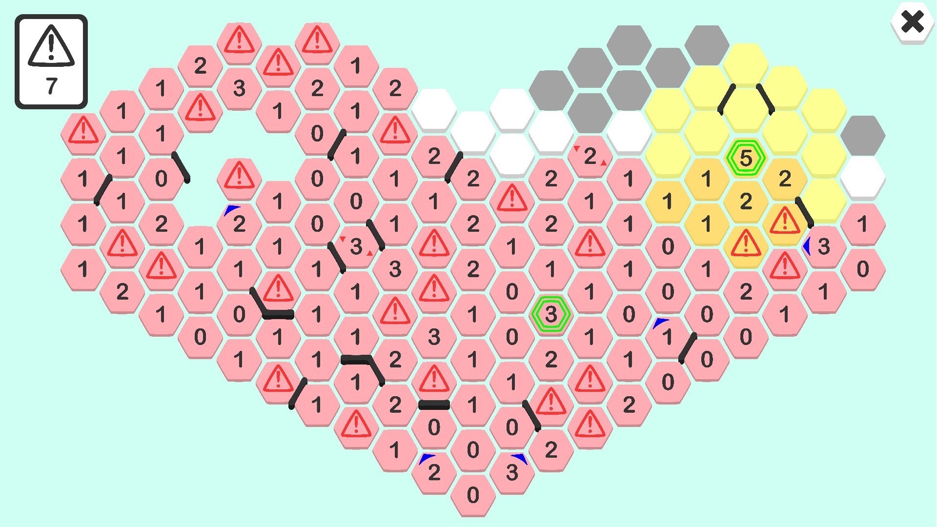 点阵谜图 点阵谜图