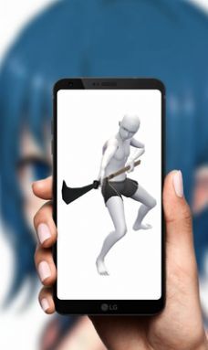 绘制动漫姿势3D-图1