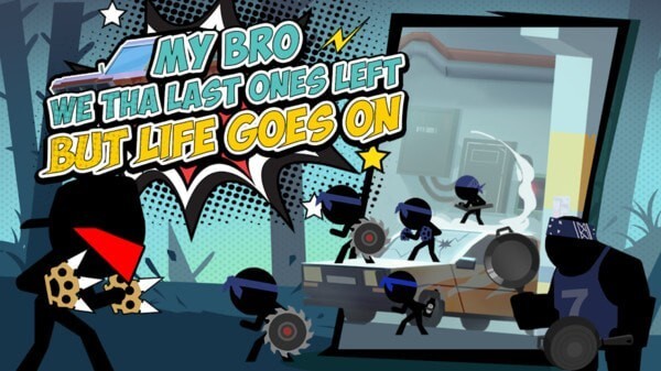 街头格斗火柴人英雄