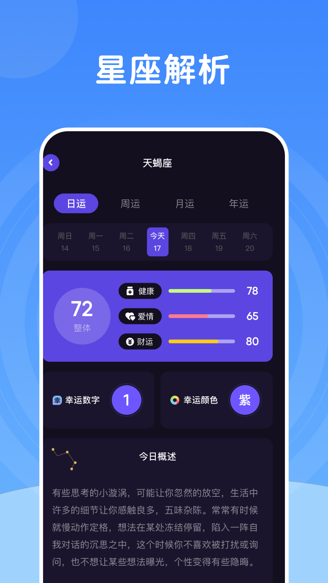 测测星座大师 测测星座大师