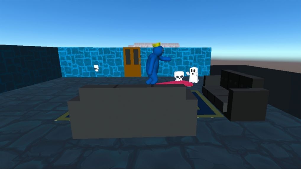 彩虹朋友在鬼屋