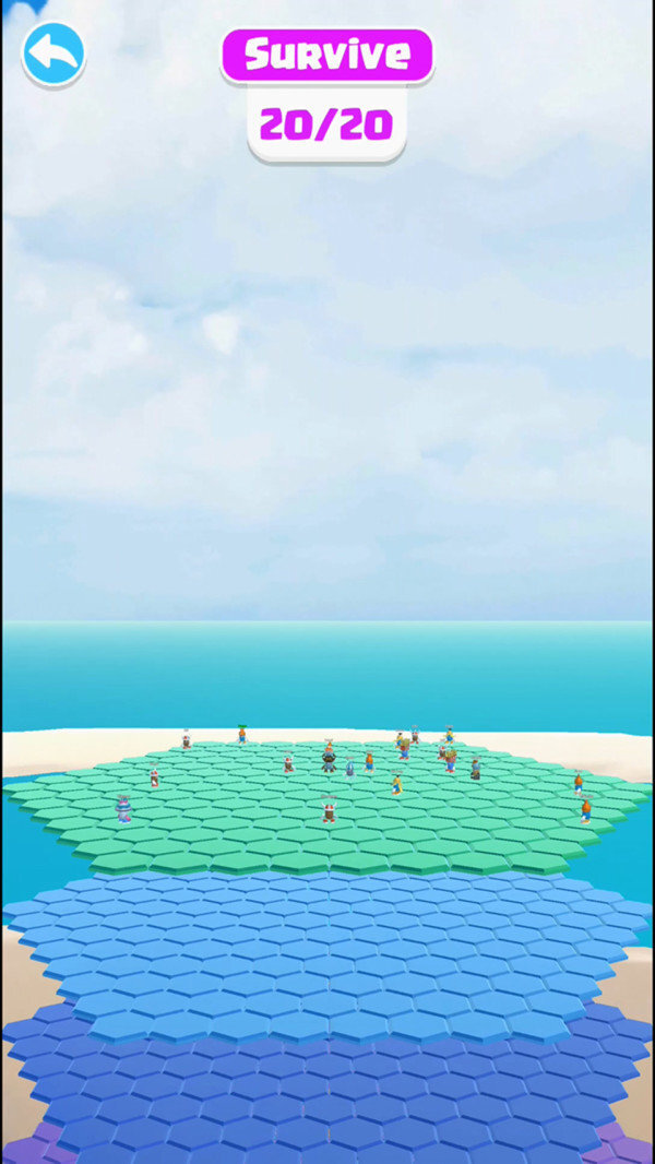 豆豆人六边形挑战