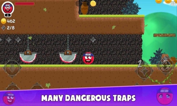 红色忍者球弹跳4 红色忍者球弹跳4