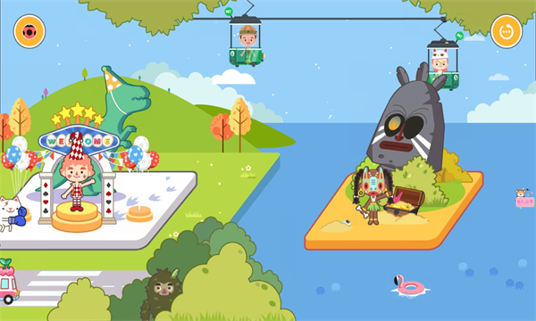 米加小镇建房子