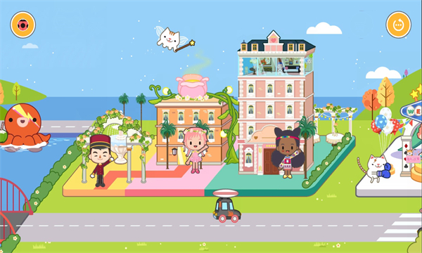 米加小镇建房子