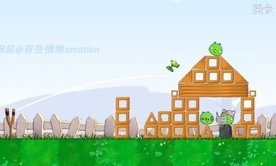 愤怒的植物大战捣蛋猪