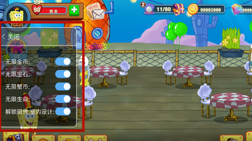 海绵宝宝大闹蟹堡王