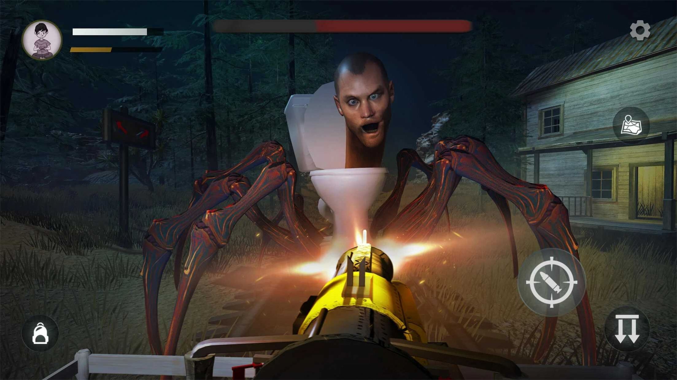 马桶人vs蜘蛛火车 马桶人vs蜘蛛火车