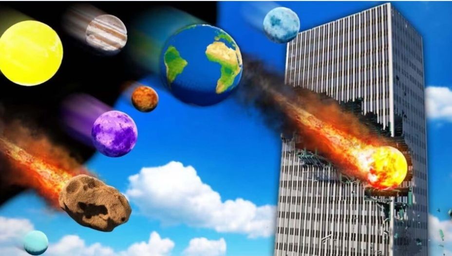 史星球撞击模拟