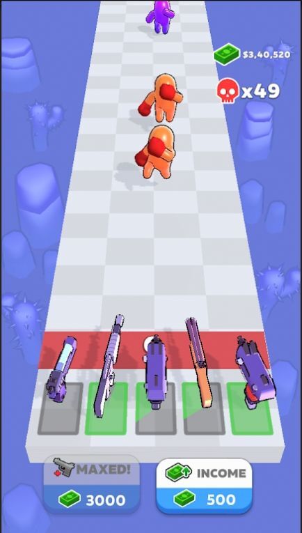 合并枪支射击闯关