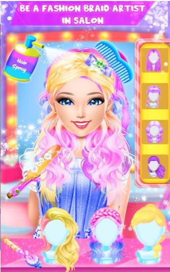 辫子发型艺术家沙龙