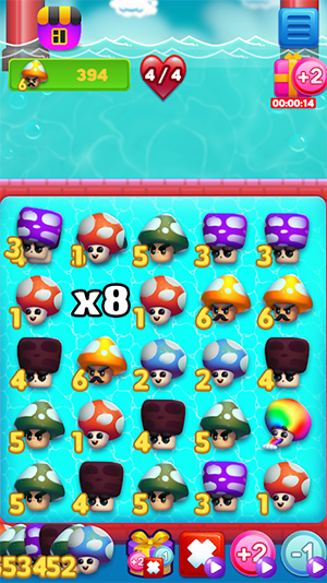 蘑菇海洋合并之星 蘑菇海洋合并之星