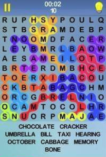 单词搜索找出答案