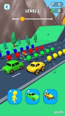 形状变换转换竞赛跑