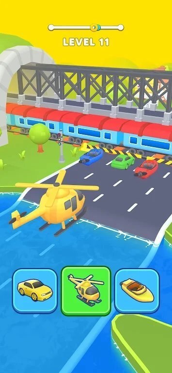 形状变换转换竞赛跑