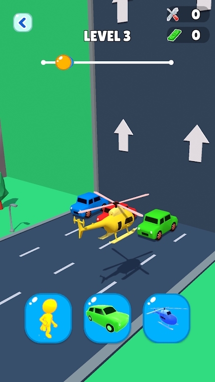 形状变换转换竞赛跑