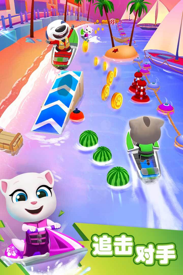 汤姆猫的摩托艇 汤姆猫的摩托艇