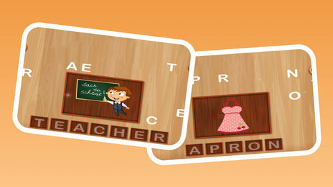 字母闯关组单词