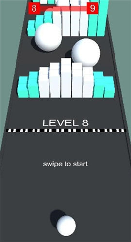 白球冲撞3D 白球冲撞3D