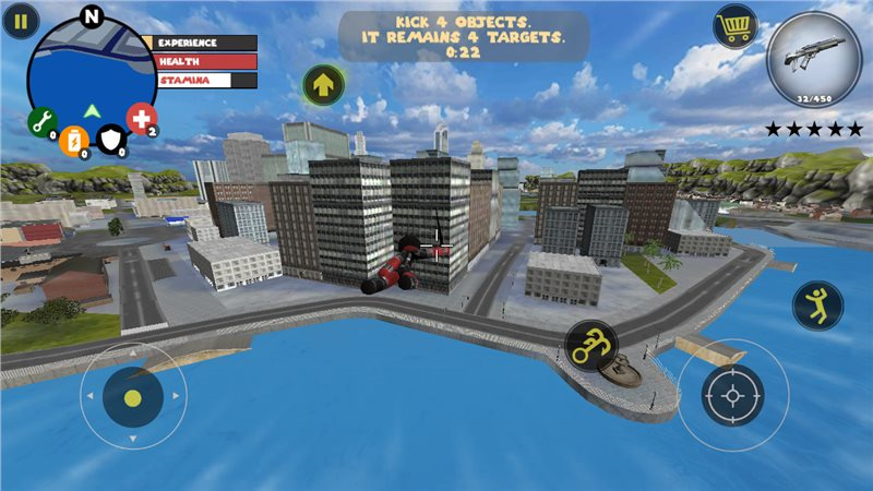 火柴人绳索英雄无限金币版