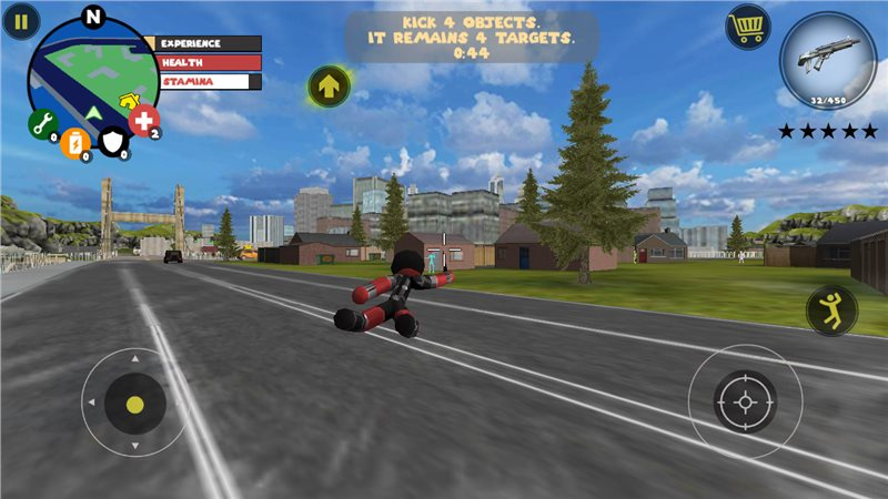 火柴人绳索英雄无限金币版