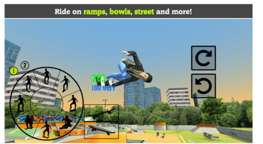 极限自由式滑板