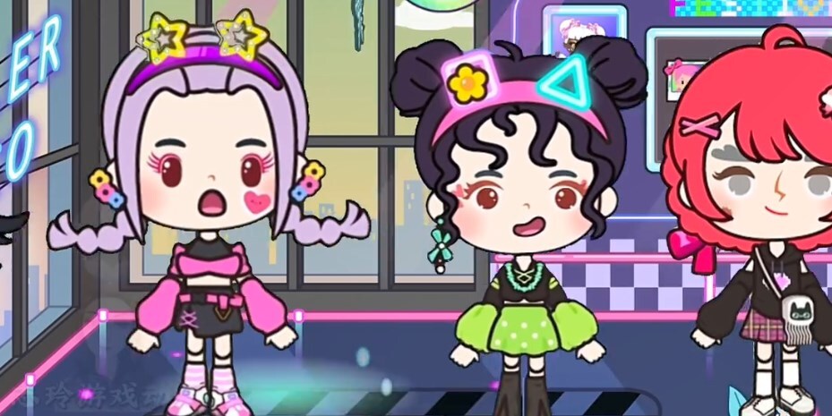 米加小镇世界赛博朋克