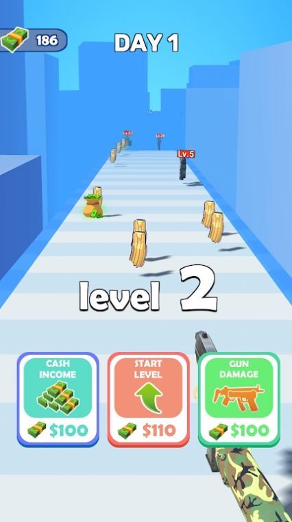 机关枪冲锋跑 机关枪冲锋跑