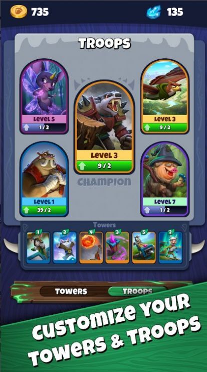 Tower Rush Legends