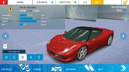 狂野飙车氮气加速内购版 狂野飙车氮气加速内购版