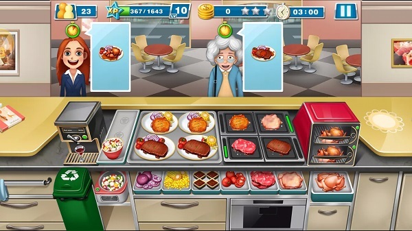 烹饪达人无限钻石金币版2024