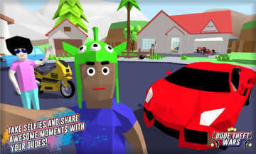 Dude Theft Wars内置菜单中文版 Dude Theft Wars内置菜单中文版