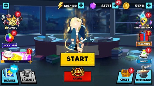 火柴人忍者忍者格斗无限金币钻石版