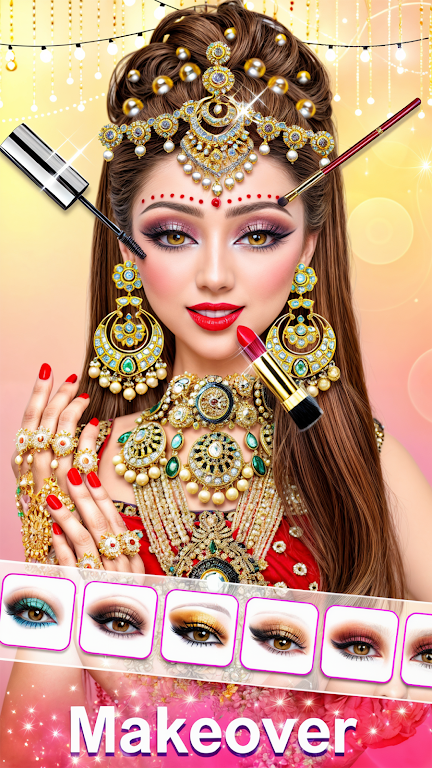 新娘婚礼装扮时尚造型