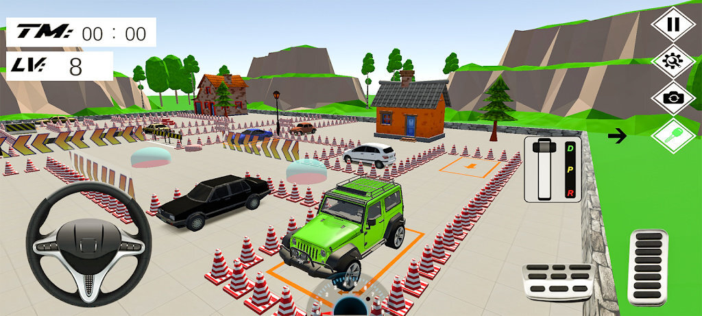 印度吉普车停车场 印度吉普车停车场