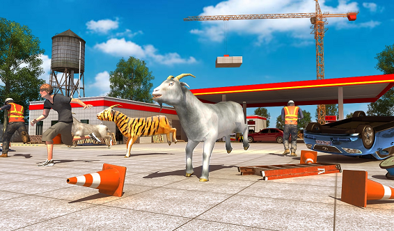 狂暴山羊城市大作战