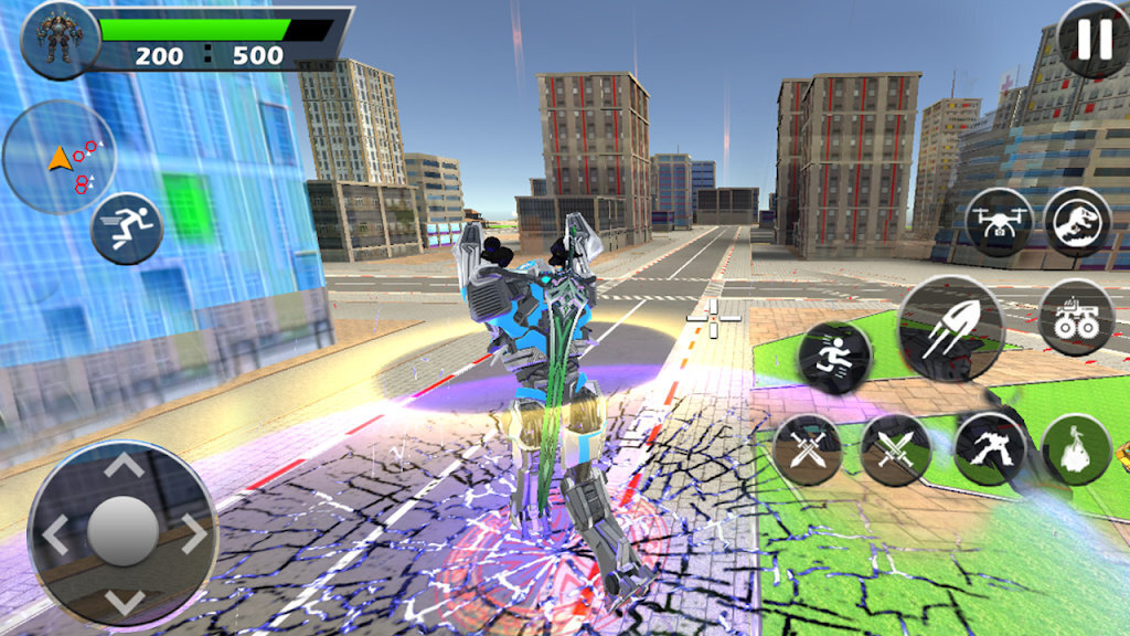 恐龙机器人变身