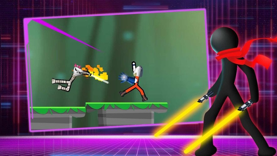 决斗火柴人全武器解锁版