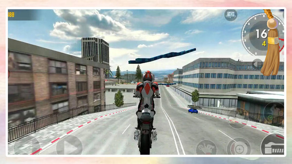 狂野摩托飞车大赛无限金币版