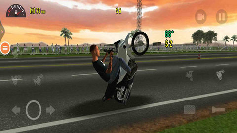 疯狂摩托车技2无限金币版