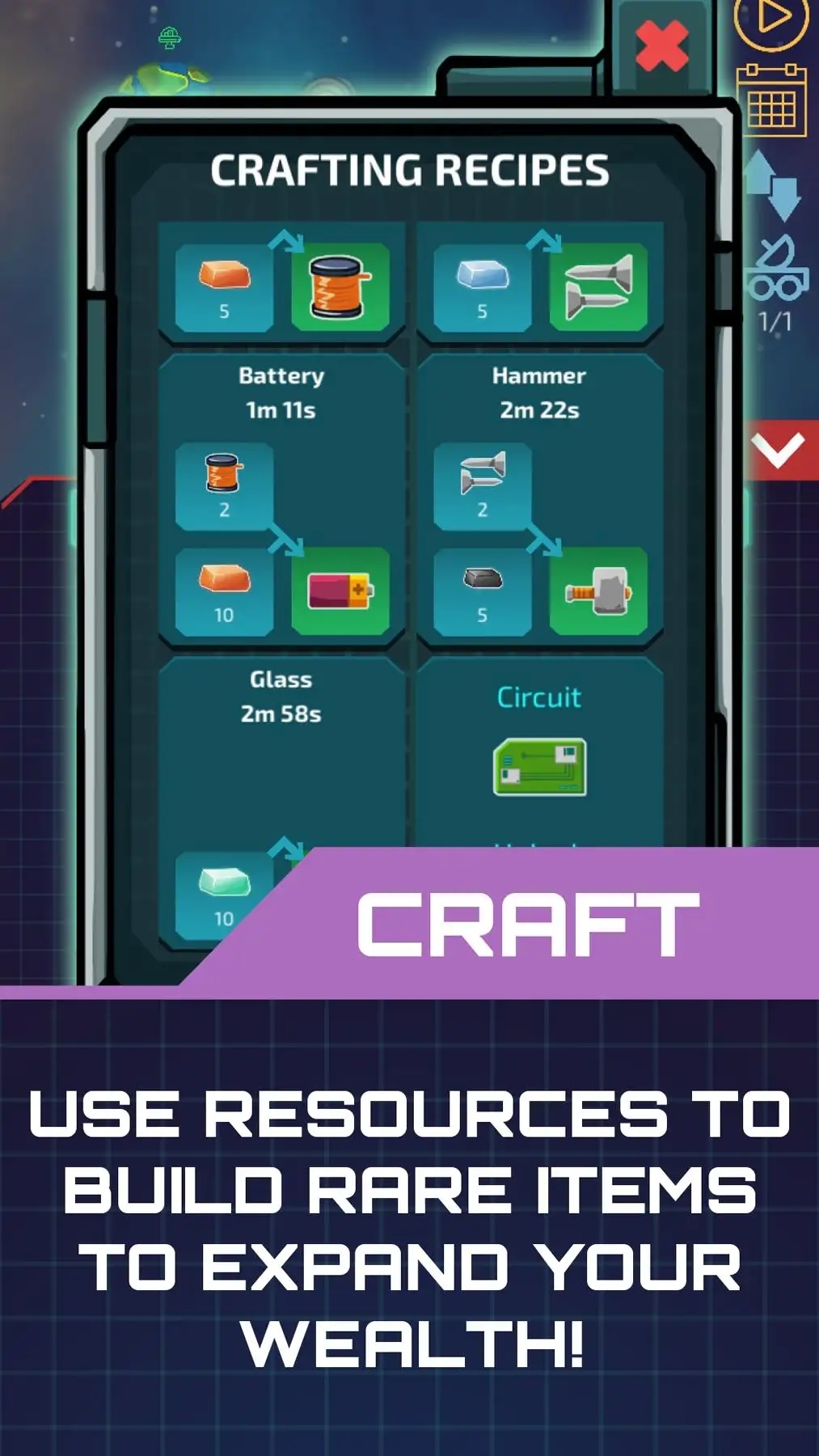 闲置的行星矿工中文版