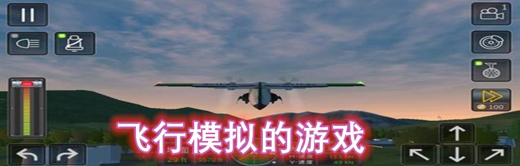 飞行模拟的游戏