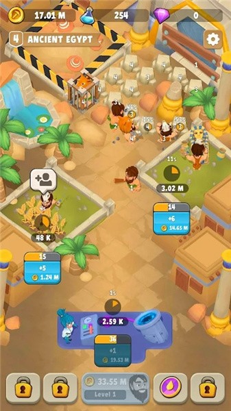 空闲时代合并与矿山 空闲时代合并与矿山